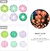 Festival 12Pcs 8 Inch Paper Lanterns w/Wire Ribbing Chinese Round Paper Lanterns Hanging Decoration for Weddings Parties Celebrations Patios Celebration(20cm)