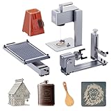 Longer Nano Pro 12W Portable Laser Engraver with Rotary Extension and Slide Extension, 5000mm/s High-Speed, DIY Engraver Tool for Wood, Acrylic, Leather, Cloth, Metal, Ceramics