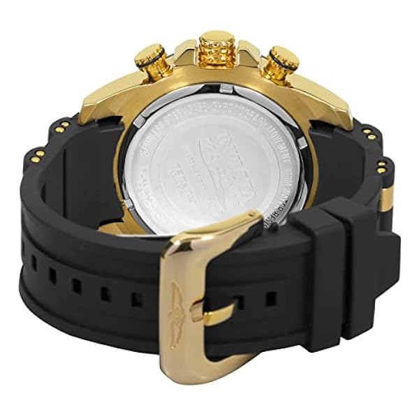 Invicta Orologio casual da uomo al quarzo in acciaio inossidabile e silicone