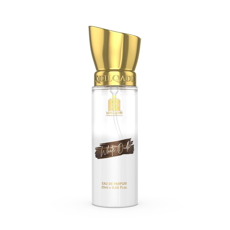 Image of Adilqadri White Oudh Liquid Perfume Strong Masculine Woody Oudh Fragrance 20Ml Long Lasting Scent For Men Eau De Parfum