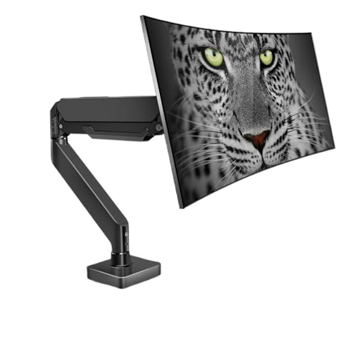 Soporte de monitor para pantalla pez ideal para teletrabajo y escritorios limpios