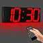 18.7-inch Wall Clock (Remote Control) - Red