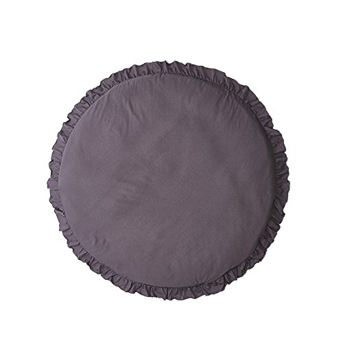 Woneart Baby Krabbeldecke Matt Kinderteppich rund Kinderzimmer Kinderteppich weich Gepolstert...