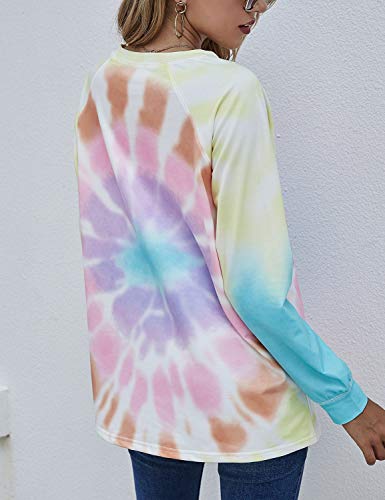 Tanst Sky Maternity Shirts Long Sleeve, Tunic Sweatshirts For Leggings For Women Plus Size Pullover Sweaters Scoop Neck Tee Tops Casual House Lounge Wear Outfit Blouses Xxl Multicolor #TOP2
