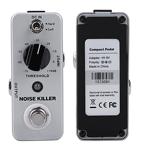 Pédale de guitare, pédale de distorsion portable pratique pour les instruments de performance - Les Beatles, Paul McCartney, John Lennon, RIngo Starr, George Harrison Pédale de guitare, pédale de distorsion portable pratique pour les instruments de performance