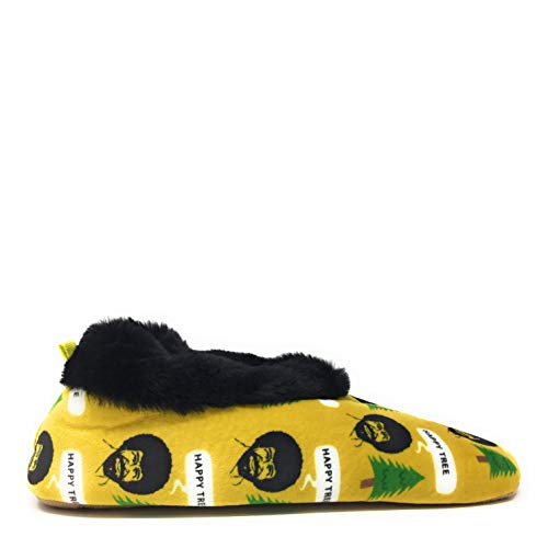 Women?s OGZ Pattern Super Soft Slippers, Happy Tree, 8-Jul4