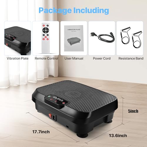 Elefor Mini Vibration Plate with Resistance Strap — view 6