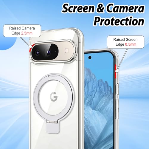 Coque Google Pixel 9 antichoc transparente compatible MagSafe - 2