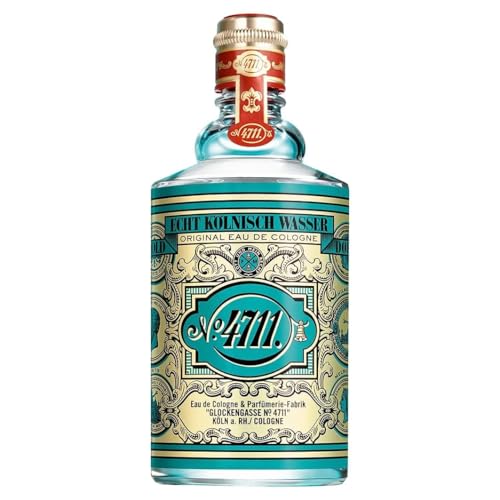 Agua de colonia real 4711 botella de molano 200 ml frasco clásico fragancia unisex