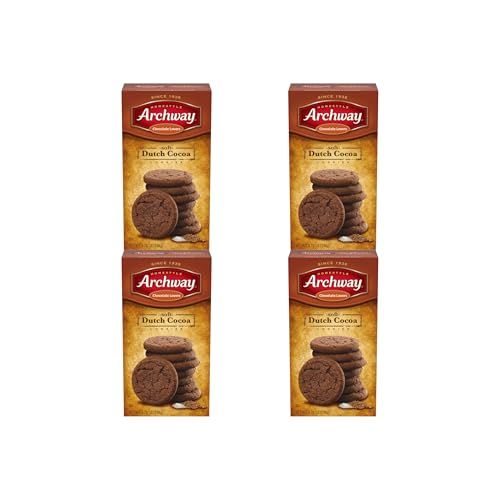 Image of Archway Cookies, Soft Dutch Cocoa Cookies, 8.75 Oz (Pack of 4)