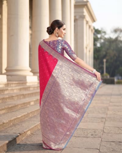 Monjolika Fashion kanjivaram silk saree in soft silk – image 5