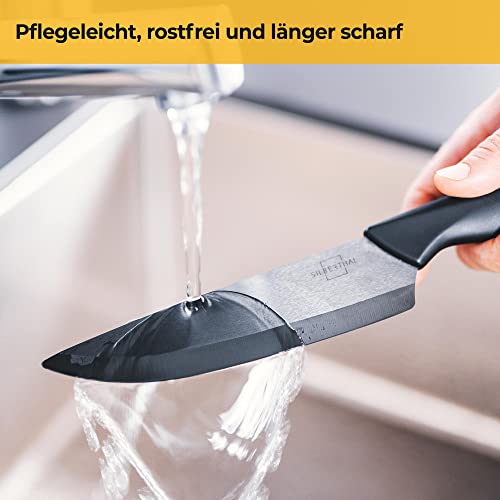 Keramikmesser Set von Silberthal 3-teiliges Set für die Küche