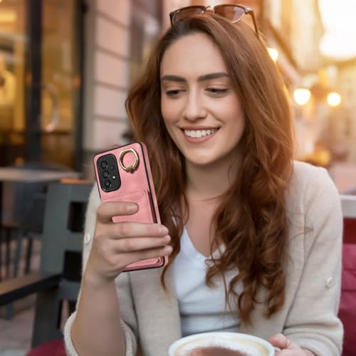 Housse portefeuille cuir noir multi-modèle compatible Galaxy A23 et A32 - 7
