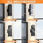 Outdoor Wall Lights 14 in Up and Down Outdoor Sconce Lights,3000K - Image 3