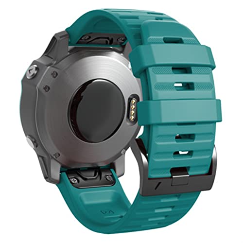 Bracelet Easyfit Garmin Fenix 7S bleu vert idéal pour le sport et le quotidien