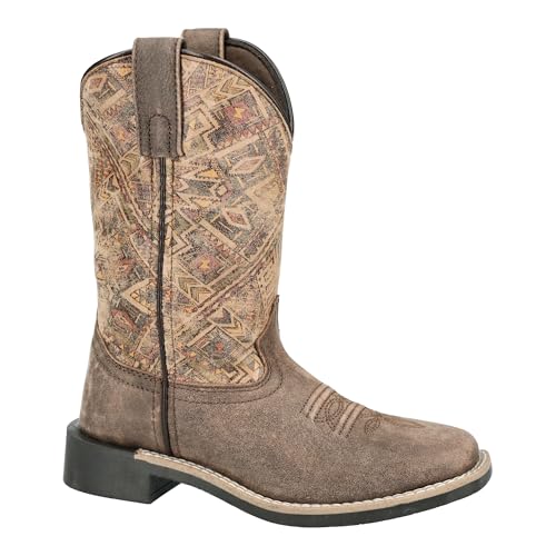 Smoky Mountain Western Boots Girls Oasis Leather Brown Tan 3413C4