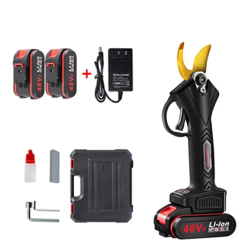 Tijeras De Podar EléCtricas De DerivacióN InaláMbricas, DiáMetro De Corte MáXimo De 1 Pulgada/25 Mm, 1/2 Piezas 7500 Mah Podadoras De JardíN Con BateríA Recargable