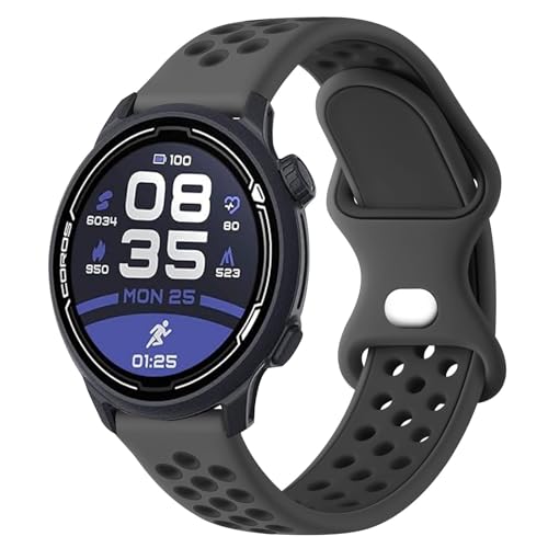 Vancle VRoh Coros Pace 2 EHb`oh/Coros Apex (42mm)Ή 20mm NCbN[XXgbv ʋCXgoh jp (O[ubN)