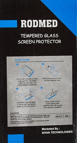 Image of HD Tempered Glass Screen Protector Compatible For Realme GT, GT master With Edge To Edge Coverage And Easy Installation Kit