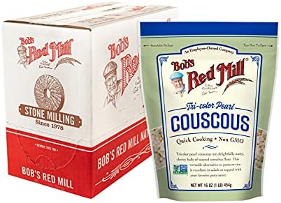 Bob's Red Mill Tri-Color Pearl Couscous, 4 Pound (Pack of 1)