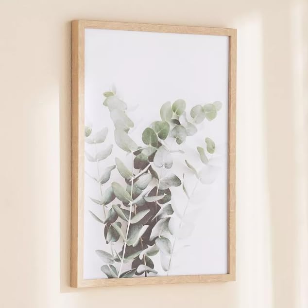 Oak 30x40cm Photo Frame 40x30cm Picture Frame Acrylic Plexiglass Portrait & Horizontal 40x30cm Poster Frame, Wall 40x30cm Frame