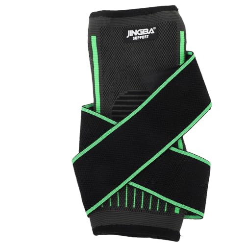 IWOWHERO Nkle Sleeve Compression Suort Ankle Stabilizer Athletic Ankle Protectors Ankle Brace Yoga Ankle Support Brace Green 2xl/3xl