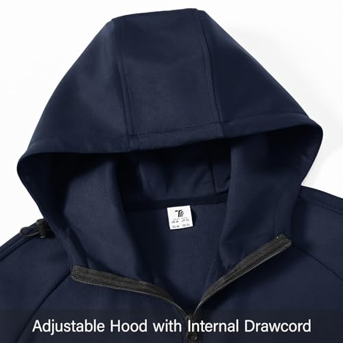 BGOWATU Men's Tracksuits Set Full Zip Jacket Hoodie Sweatsuit Running Sport Pants Outfits for Men with Zipper Pockets3