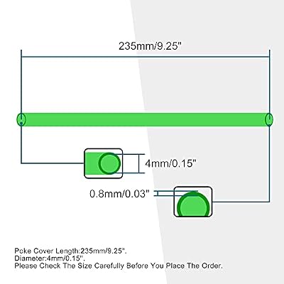 GOOFIT 72Pcs Motorcycle Spoke Skins Covers Coats Wheels Trim Cover Pipe Decorative Protective Wraps Kits for SUV Bicycle Off-Road Dirt Bike (Green)