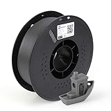 22 Network PETG Filament 1.75mm 1KG Spool (2.2lbs), High Toughness and Precision, Fit Most FDM Printers for Industrial Production and Household Accessories (Dark Grey)