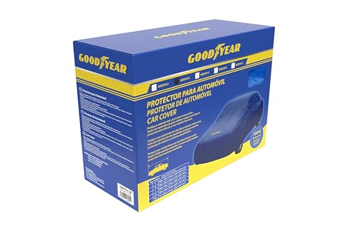 Goodyear Copertura dell'automobile di alta qualità - Protezione impermeabile Indoor / Outdoor - Medio - Blu - 9