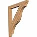 Ekena Millwork BKT04X38X38FST01SWR Funston Traditional Smooth Bracket, 3.5" Width x 38" Depth x 38" Height, Western Red Cedar
