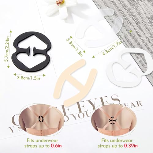 Image of 16Pcs Bra Clips to Make Racerback
