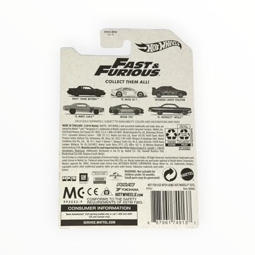 Hot Wheels '61 Chevrolet Impala escala 1:64 rojo miniatura 2