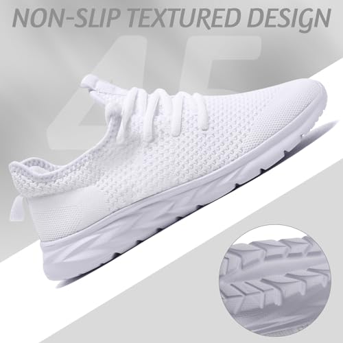 Image of WCIDFY Womens Running Tennis Shoes Lightweight Slip On Walking Sneakers | Comfy, Lace-Up, Easy to put on, Keep Feet Cool, Slip resistant, Daily errands, Workout, Jogging, Casual, Athletic