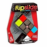 Juego electrónico portátil FLIPSLIDE - ¡Gira, DESLIZA, COMBINA! Haz coincidir los Bloques de Colores con Las Luces. 4 Modos de Juego. Multijugador. ¡Reta a Tus Amigos!