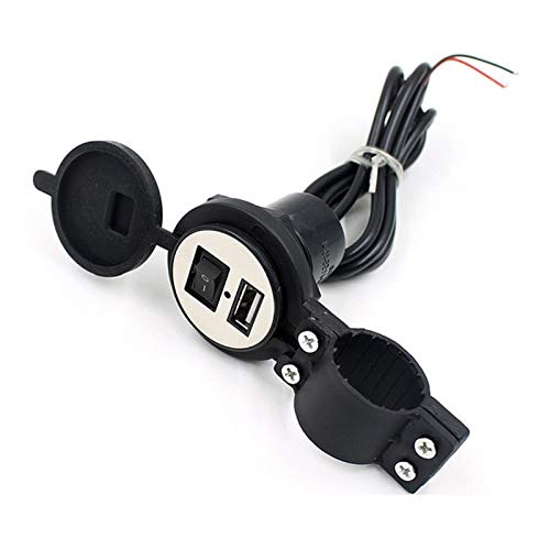 PA Motorcycle Bike Mobile Phone USB Charger Power Adapter 12v (Waterproof) for Bajaj Platina 100-image-9