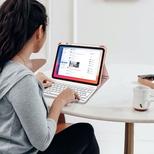 FINTIE Tastatur Hülle für iPad (A16) 11./10. Generation (11/10.9 Zoll) – Ansicht 9