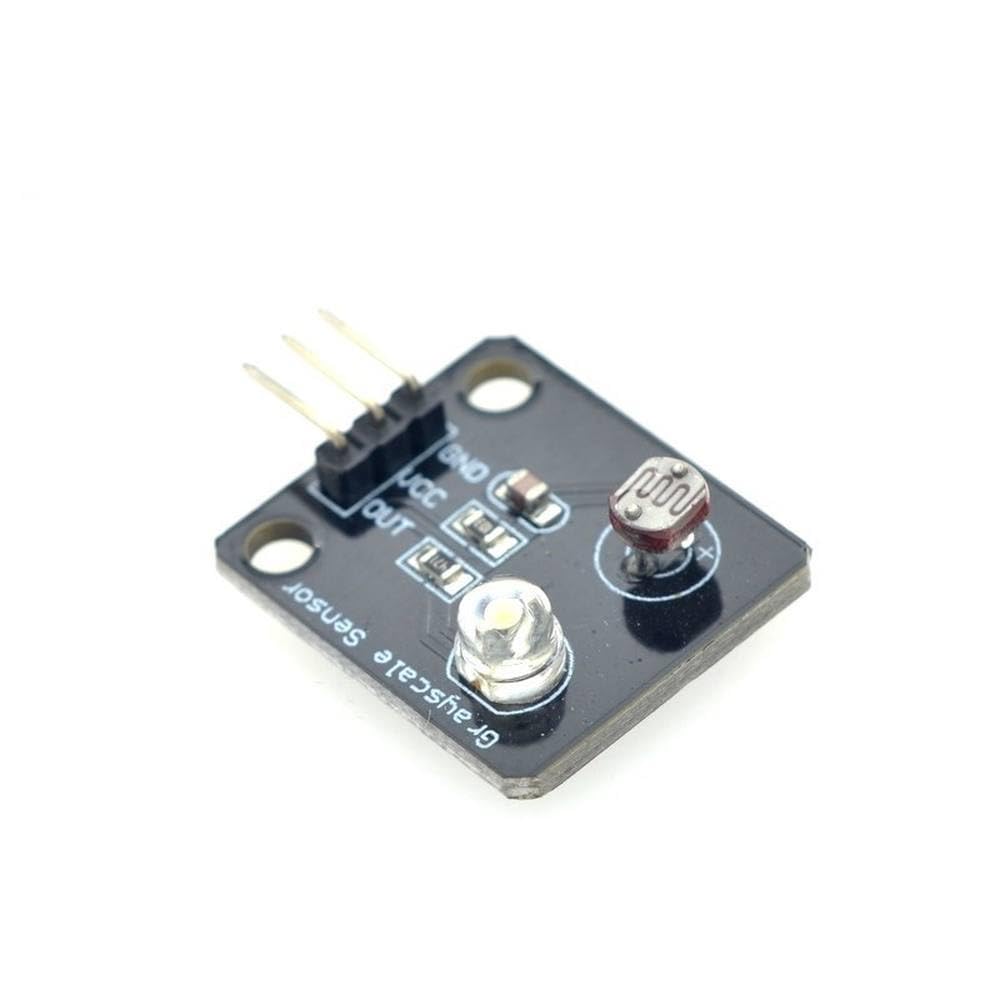 Photosensitive Resistor Light Sensor Analog Grayscale Sensor Electronic Board Line Finder Tracking Module for DIY Kit