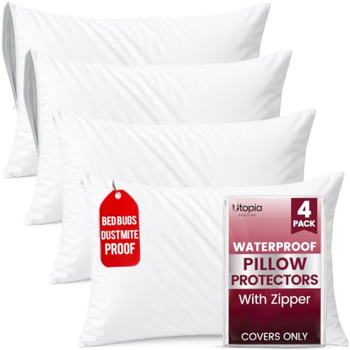 Utopia Bedding Pillow Protectors