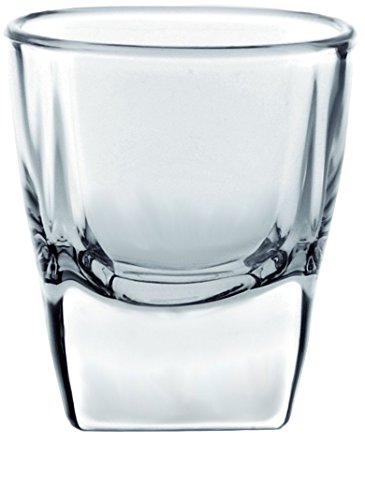 Circleware Squats Heavy Base Whiskey Shot Glasses, Set Of 6 Fun Party Home Dining Beverage Drinking Glassware For Liquor, Bar, Jello Cups, 1.7 Oz #TOP5