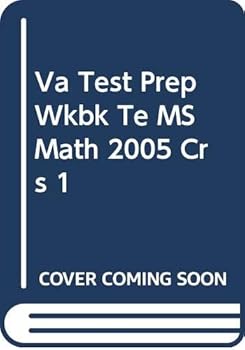 Paperback Va Test Prep Wkbk Te MS Math 2005 Crs 1 Book