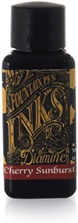 Diamine Guitar Ink, Fountain Pen Ink - Cherry Sunburst 30ml