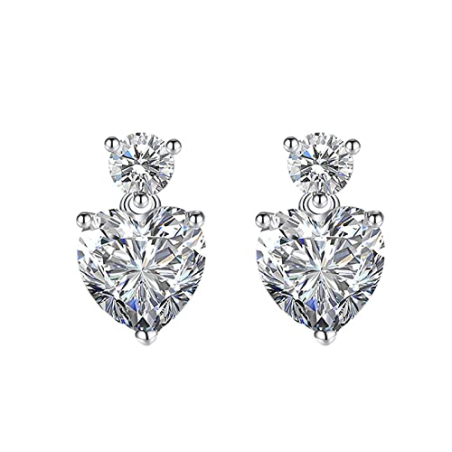 Boucles d'oreilles en peluche de cœur classiques le cadeau idéal pour chaque oreille
