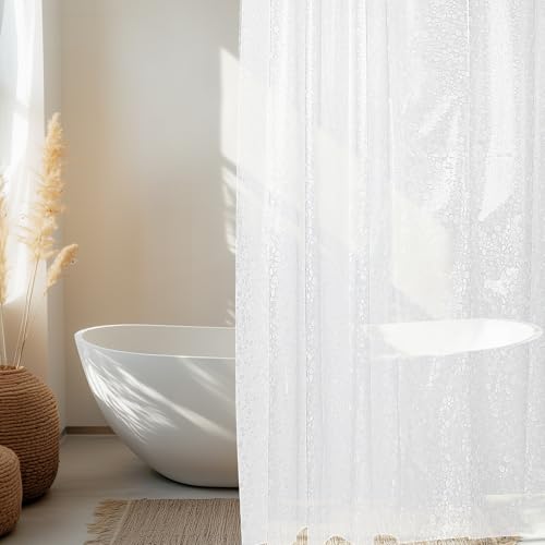 Rideau de douche imperméable pour éviter les fuites d'eau au sol