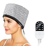 ¿POR QUÉ ELEGIR? DEWEL Gorro Secador de Pelo es un gorro térmico de acondicionamiento profundo único. La gorra de vapor para el cabello puede reducir efectivamente el daño del cabello, resolver el encrespamiento del cabello y las puntas del cabello derramadas, y nutrir profundamente su cabello. Adecuado para la reparación del cabello dañado o el cuidado diario del cabello, para garantizar que pueda disfrutar de mejores efectos de cuidado del cabello.