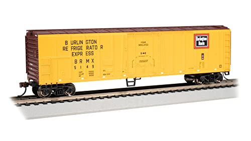 Bachmann Trains Reefer en acier 15,2 m Burlington 5149 Échelle HO