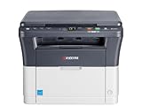 Kyocera Klimaschutz-System Ecosys FS-1220MFP 3-in-1 Laser-Multifunktionsdrucker: SW-Drucker, Kopierer, Scanner. Modus Leiser Druck