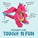 goDog Dragons Squeaky Plush Dog Toy with Chew Guard Technology, Durable Fabric & Squeaker for Active Play, Pink, Small