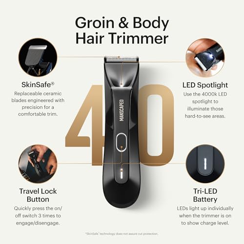 Manscaped MAN-TR4-01 ® The Lawn Mower® 4.0, Electric Groin Hair Trimmer thumb #1