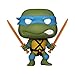 Funko POP! TV: Teenage Mutant Ninja Turtles (TMNT) – Leonardo - 1/6 Odds for Rare Chase Variant - Collectable Vinyl Figure - Gift Idea - Official Merchandise